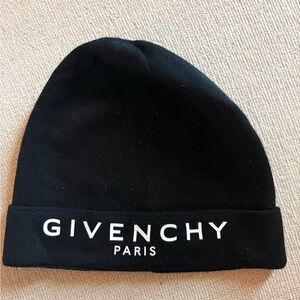 Givenchy Black Knit Hat
